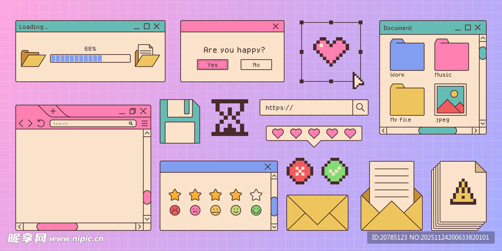 多彩网页UI元素集合