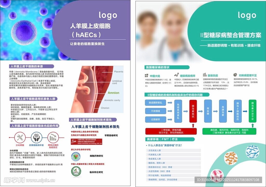 医疗健康宣传单页设计