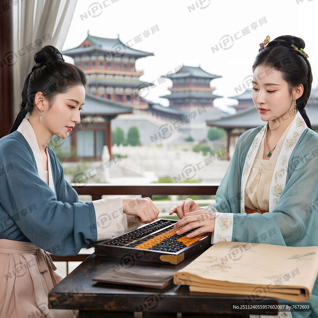 宋代一位丝绸商人的妻子。在繁华