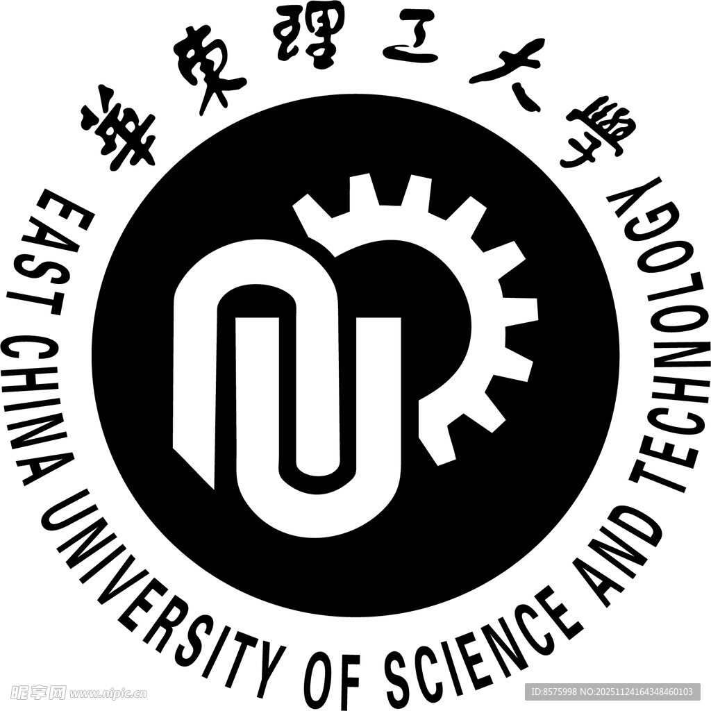 华东理工大学校徽标志