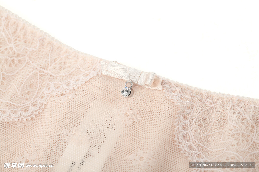 蕾丝内衣细节特写