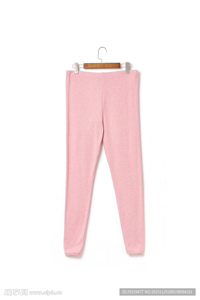 粉色休闲打底裤展示