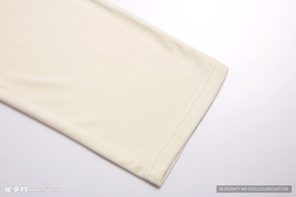 米白色布料展示