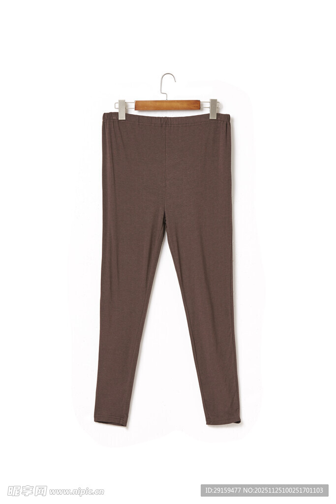 棕色休闲长裤展示