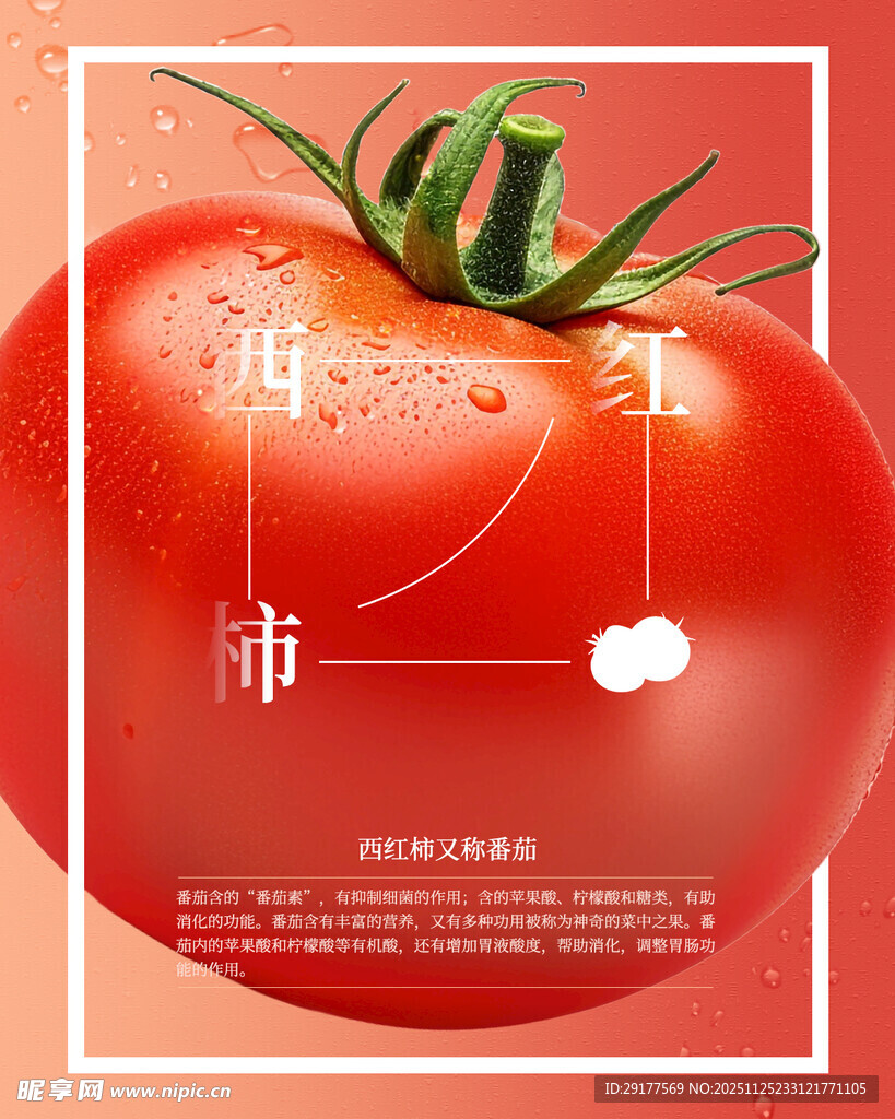 西红柿海报