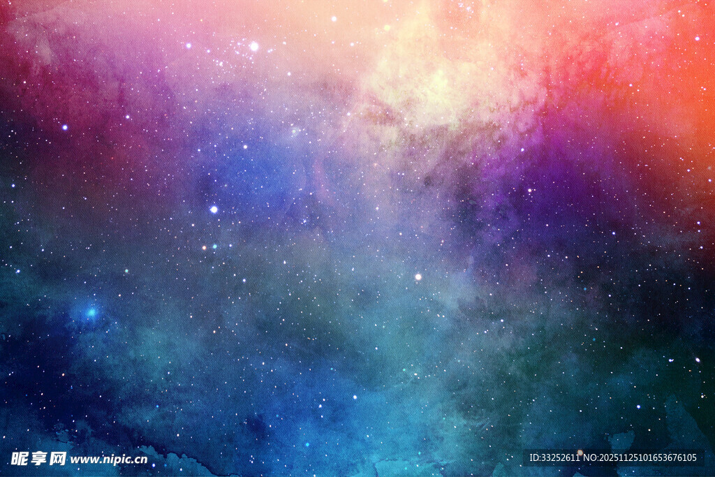 梦幻绚丽的星云宇宙景观