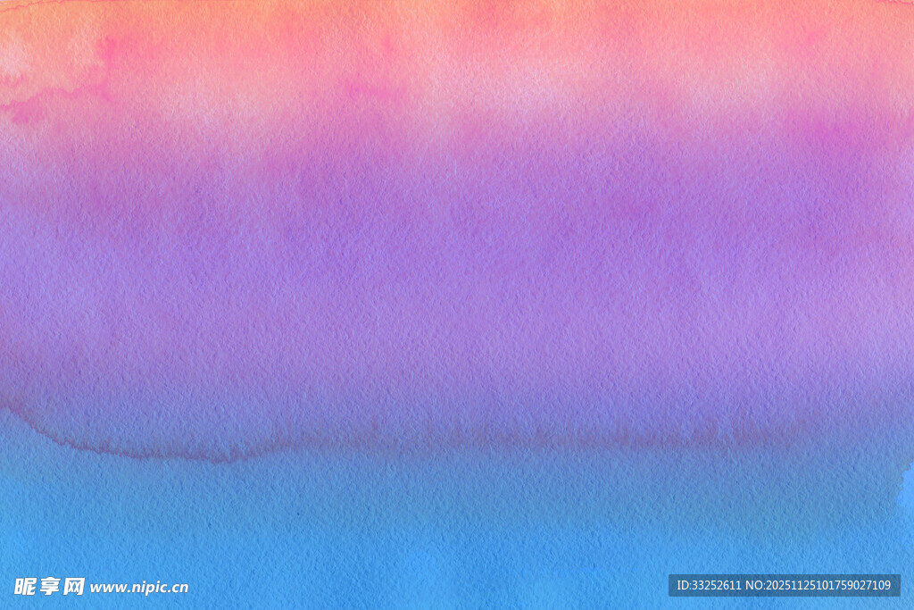 梦幻渐变水彩背景图