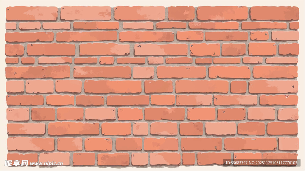红砖墙面纹理 