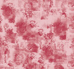 复古粉色花卉图案纹理