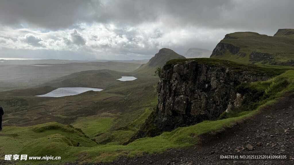 苏格兰高地壮丽自然景观
