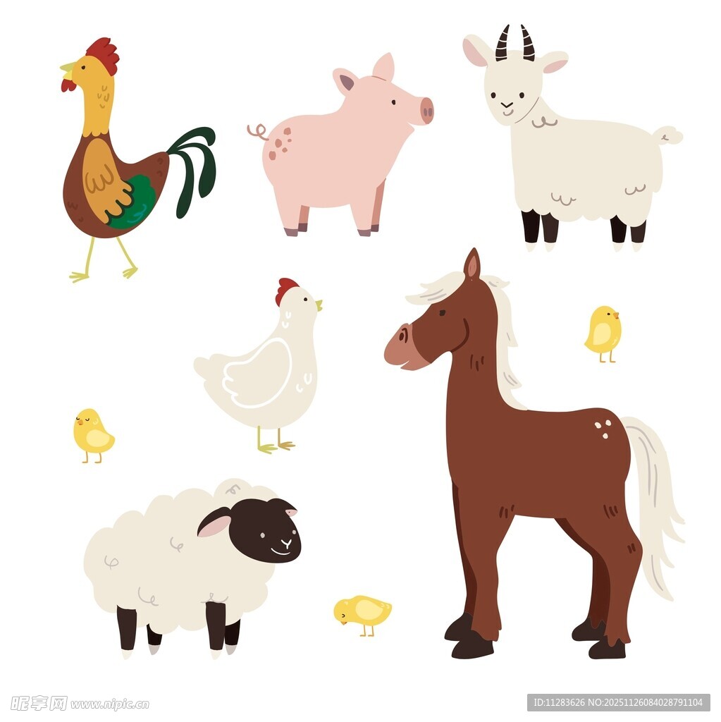 农场动物集合