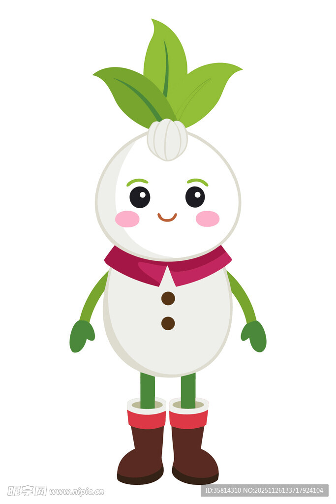 可爱萝卜卡通形象