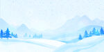 冬日雪景插图