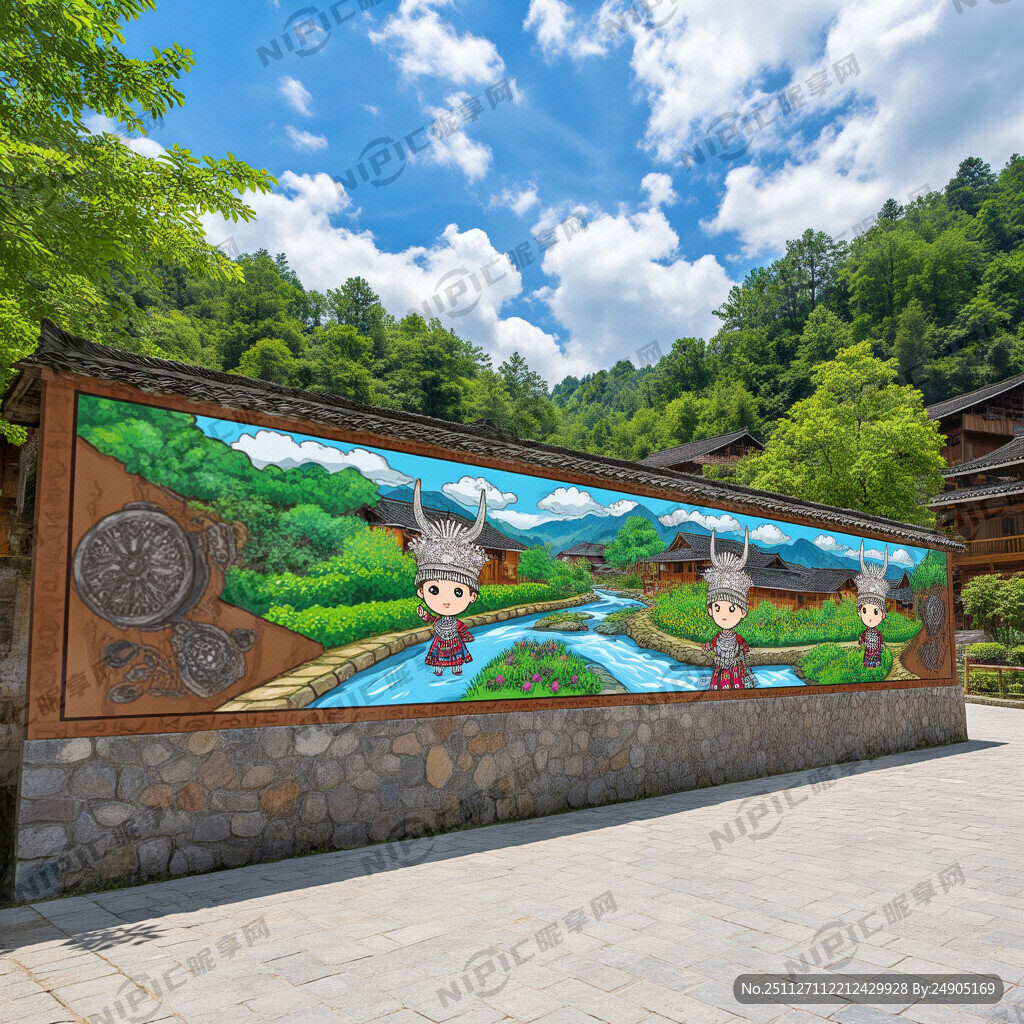 请帮我做一个：融入苗族民俗