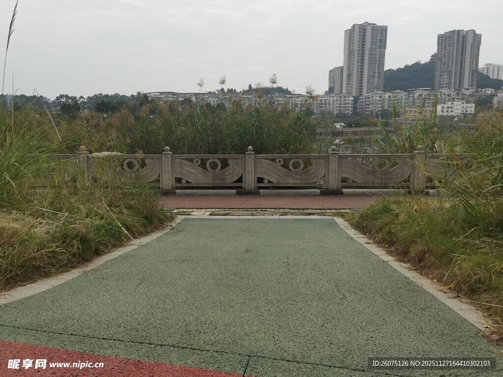 城市中的户外休闲运动场地