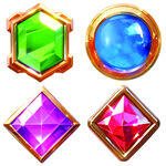 多彩宝石图标