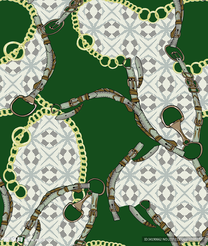 绿色底纹几何图案纹理