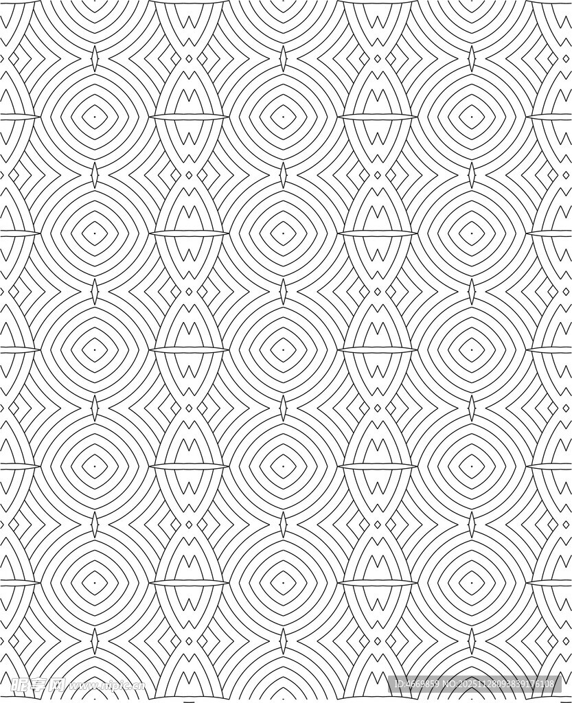 几何线条重复图案背景