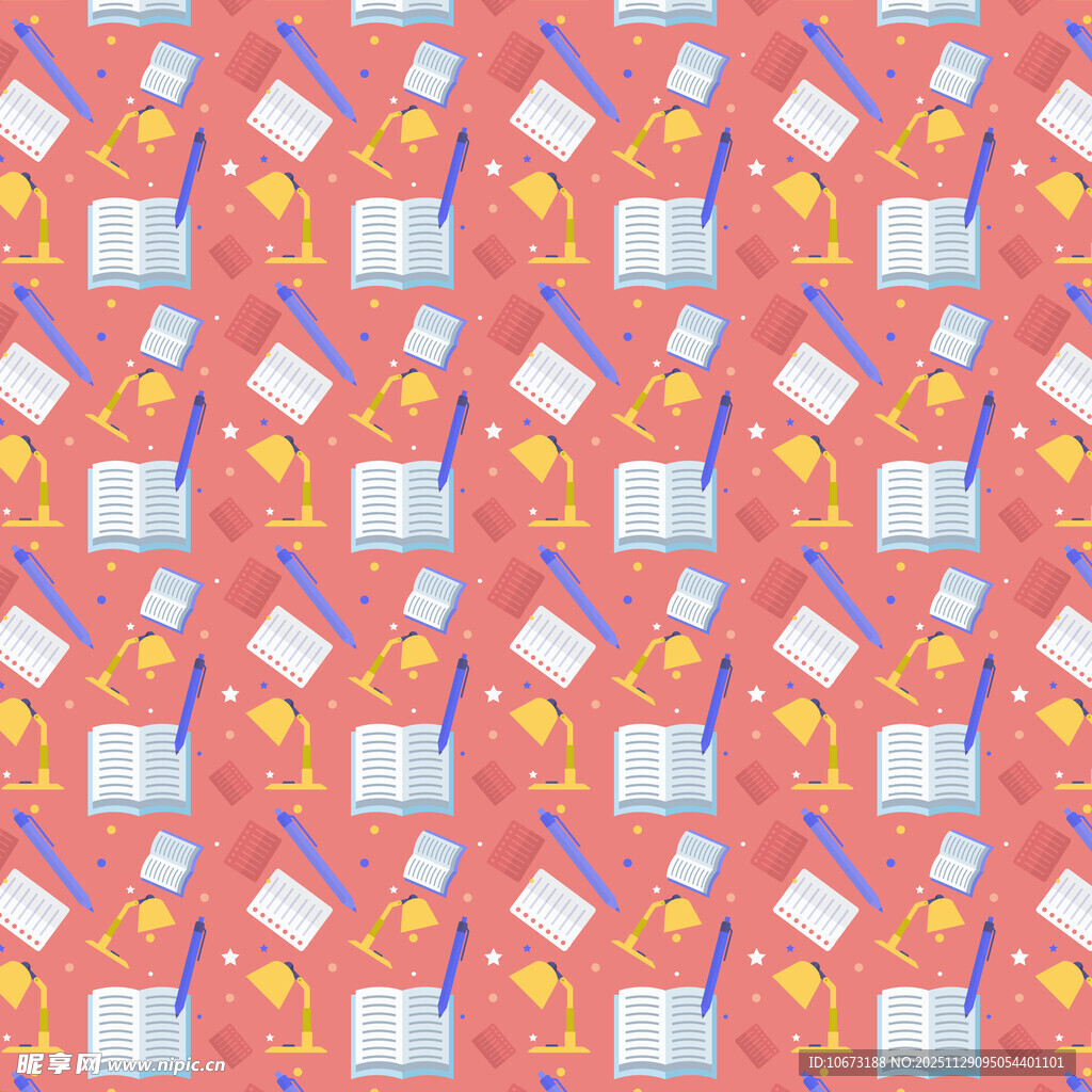 文具图案背景图