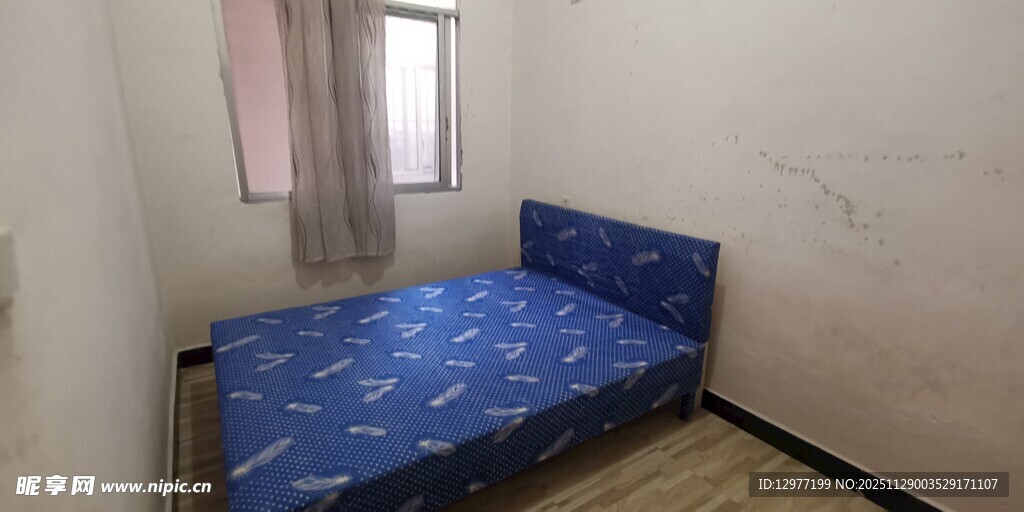 简约单人卧室室内场景