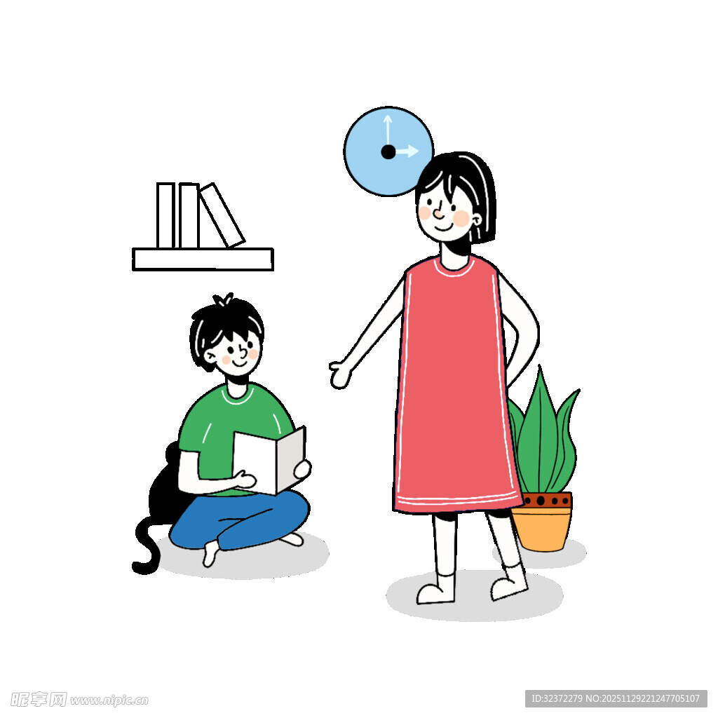 妈妈与孩子的温馨阅读时刻