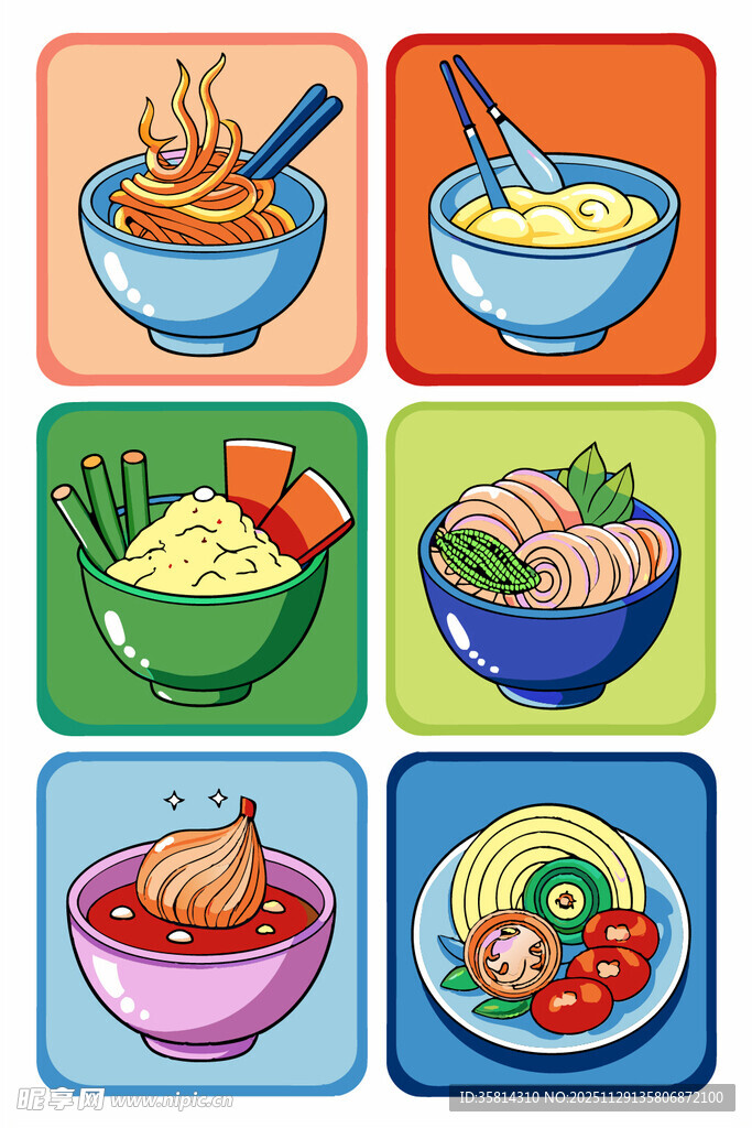 多彩面食美食集合