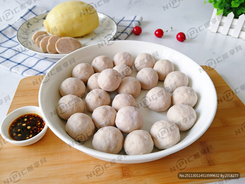 阳新芋头圆子及制作示意图