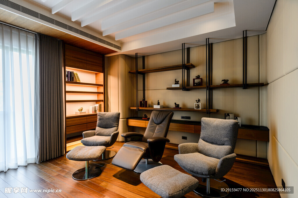 现代简约风舒适客厅一角