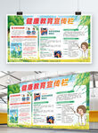 健康教育宣传栏展示