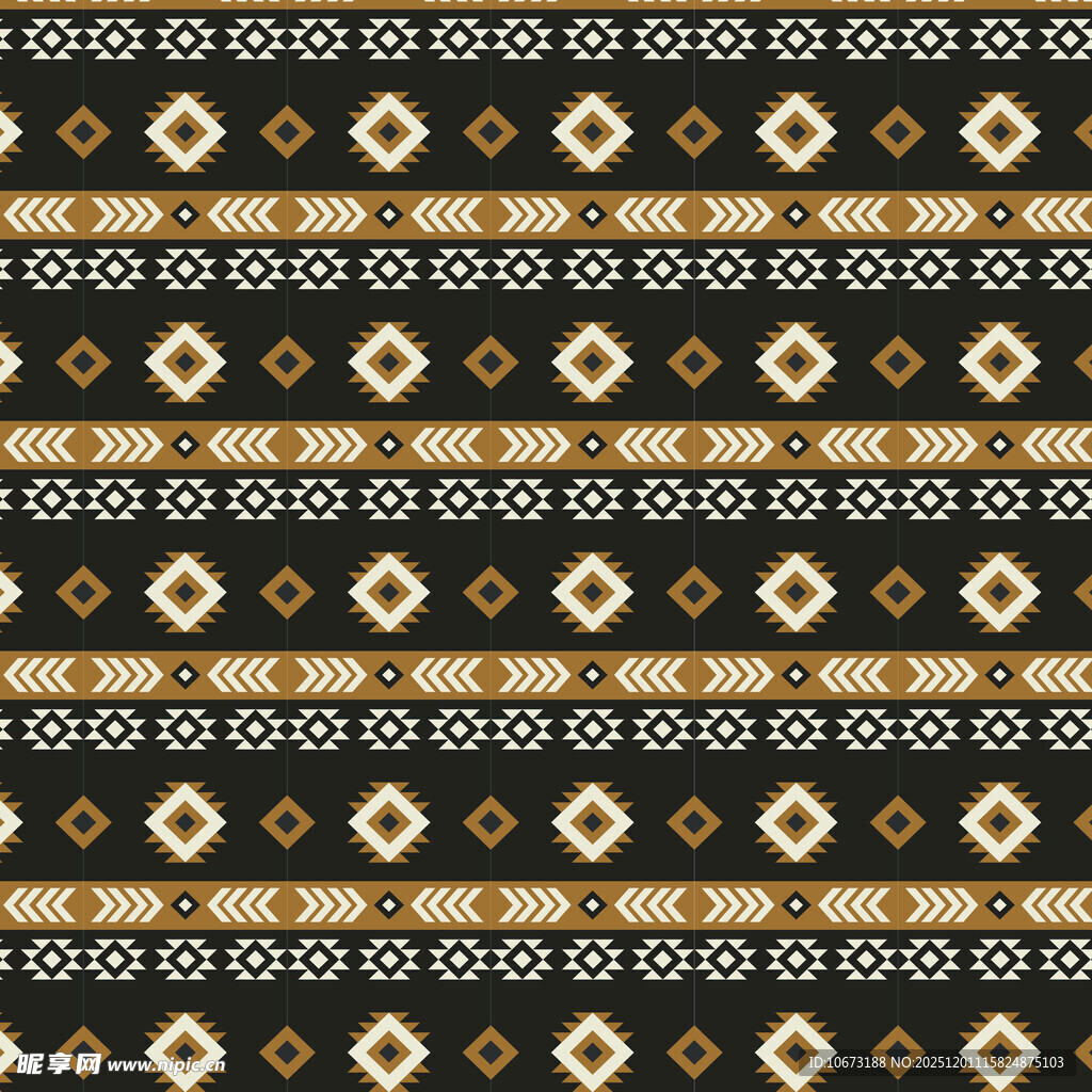 几何图案复古风背景纹理