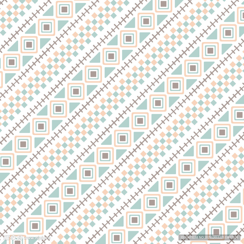 几何图案无缝背景纹理