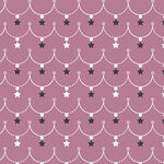 粉色鱼鳞纹几何图案背景