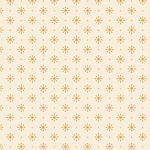 米白底色小花简约图案