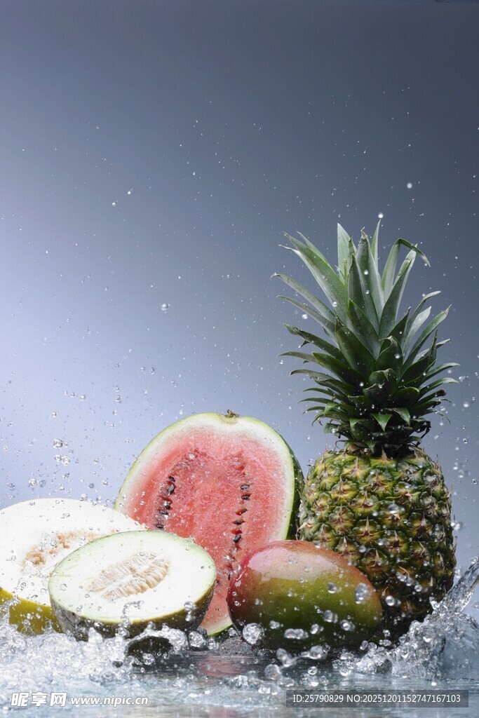 多样新鲜水果组合