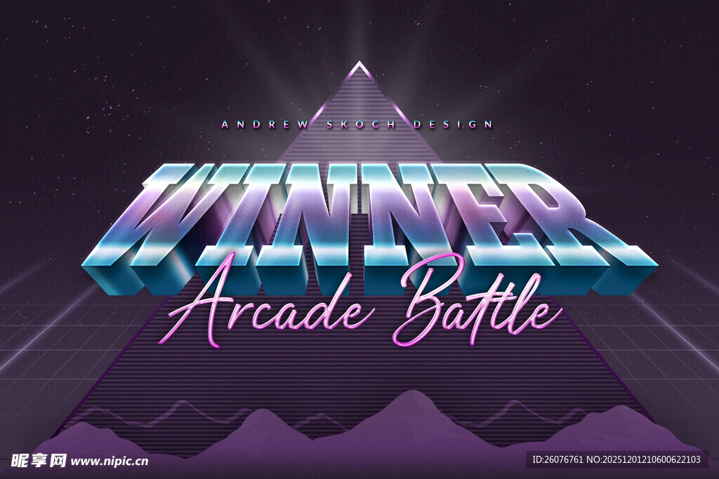 立体特效字样机图片