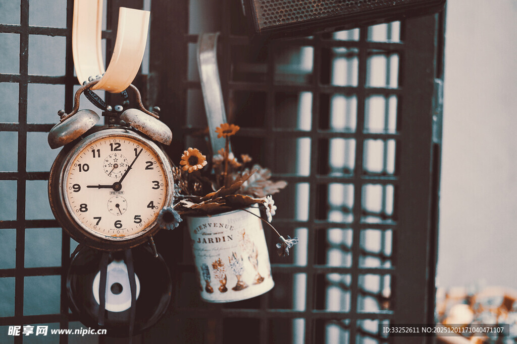 复古风墙面装饰小物件