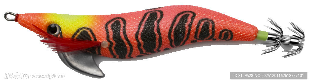 彩色炫酷路亚假饵