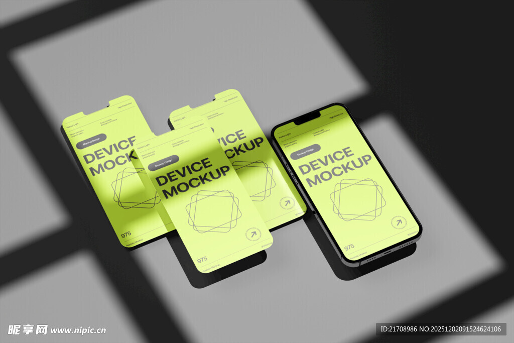 荧光手机壳展示