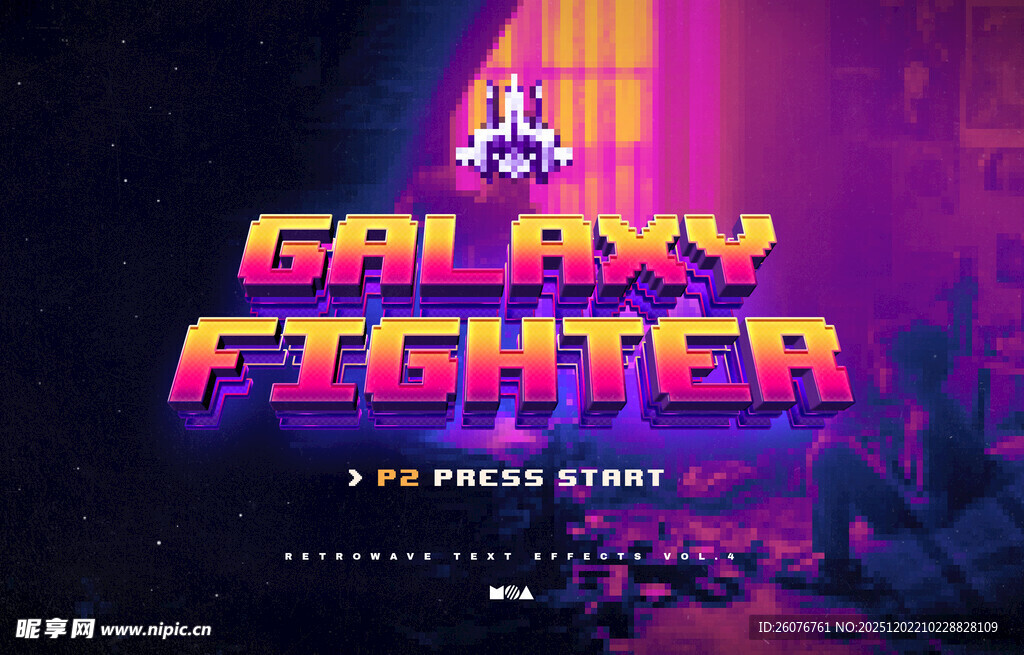 立体特效字样机图片