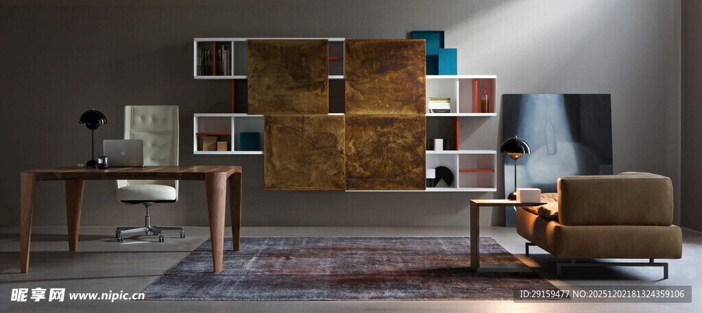 现代简约风客厅家居场景