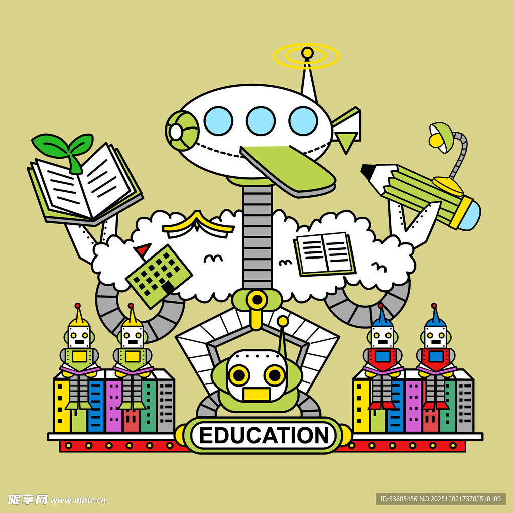 机器人助力多彩教育世界