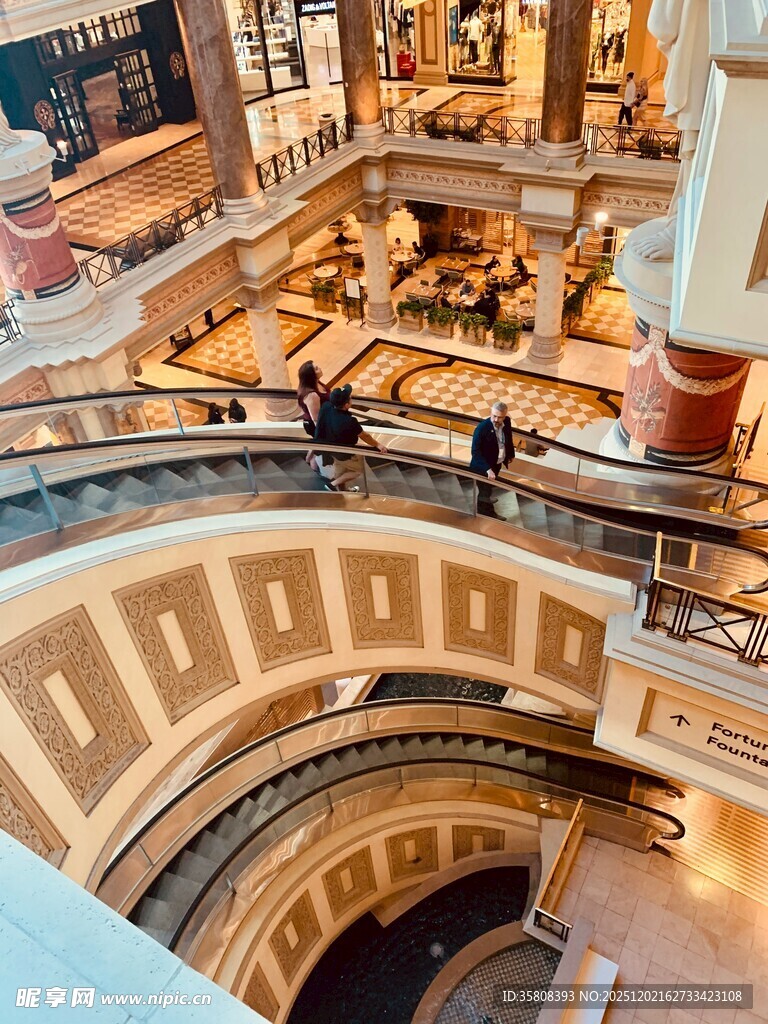 豪华商场内景