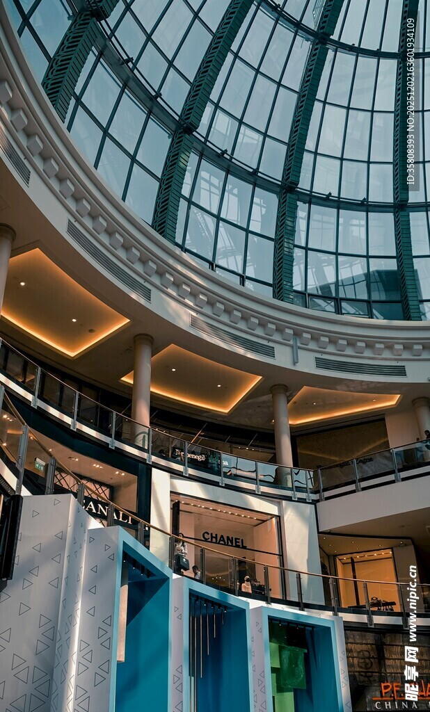 室内穹顶建筑景观