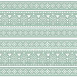 浅绿色民族风几何图案纹理
