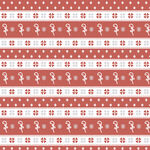 圣诞主题红白图案纹理