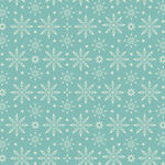 淡绿色雪花图案背景