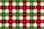 红绿白格子图案纹理
