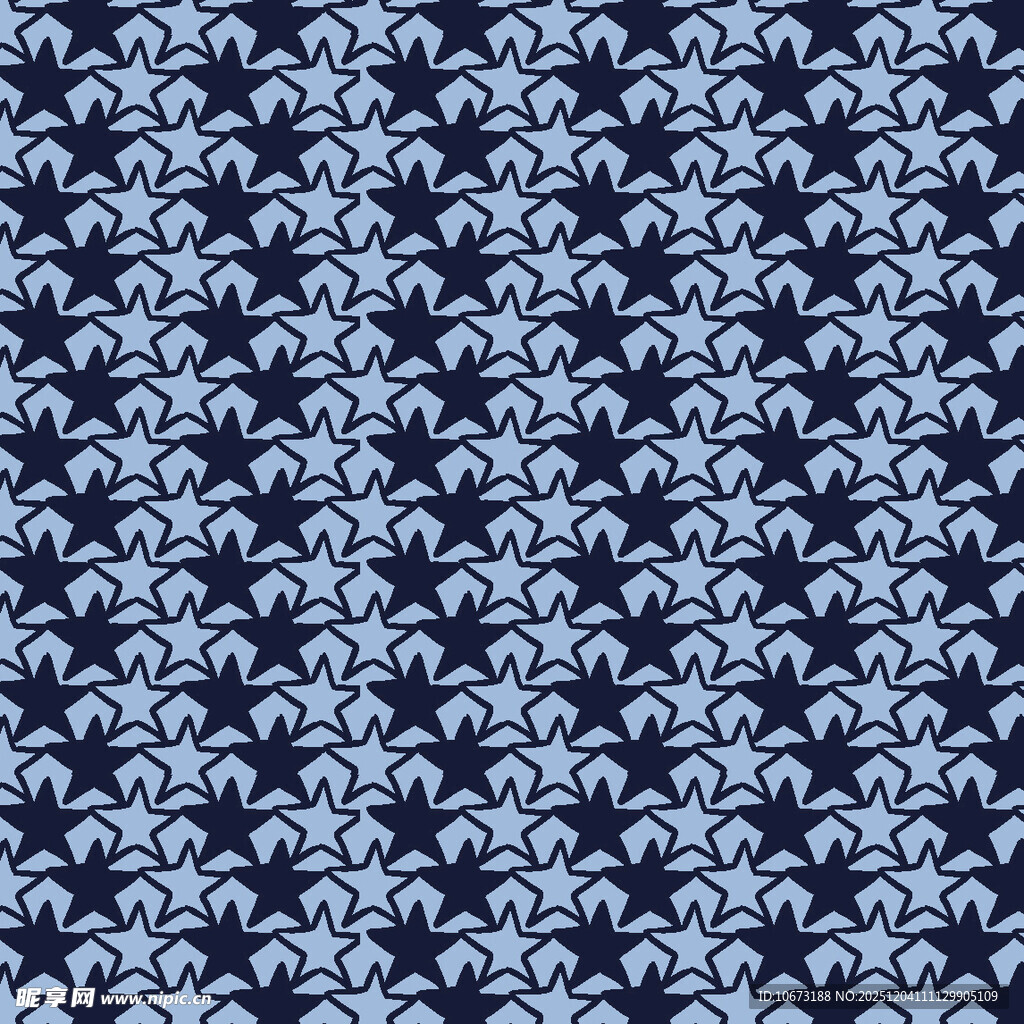 蓝白花卉图案纹理背景