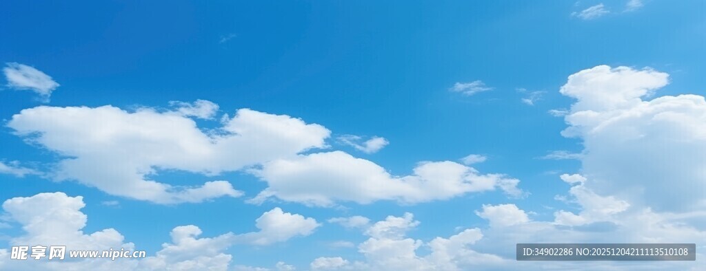 蓝天白云美景