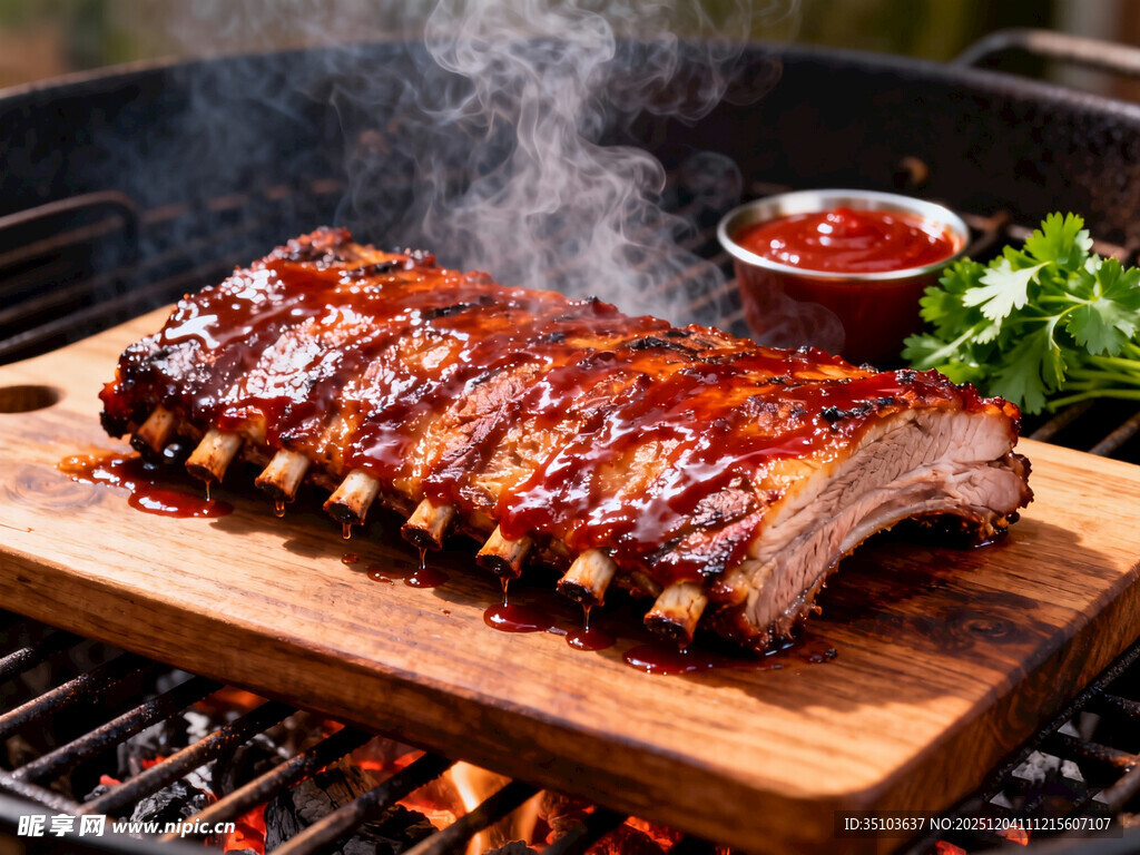 美味烤排骨